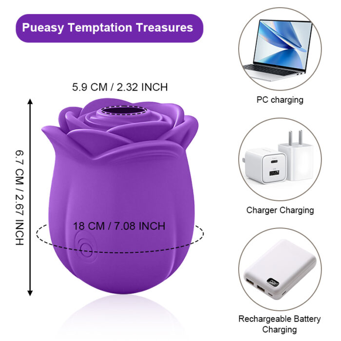 pueasy purple rose Sucking a4