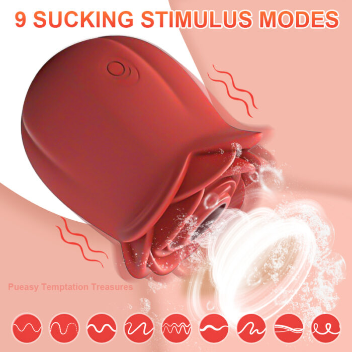 pueasy red rose Sucking a2